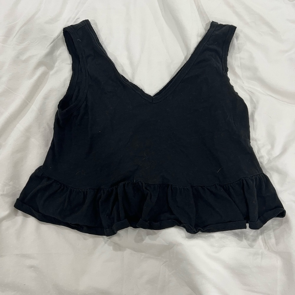Wild Fable Peplum Crop Top